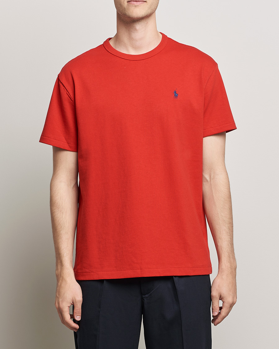 Herre | T-Shirts | Polo Ralph Lauren | Heavyweight Tee Red