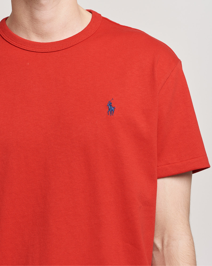 Herre | T-Shirts | Polo Ralph Lauren | Heavyweight Tee Red