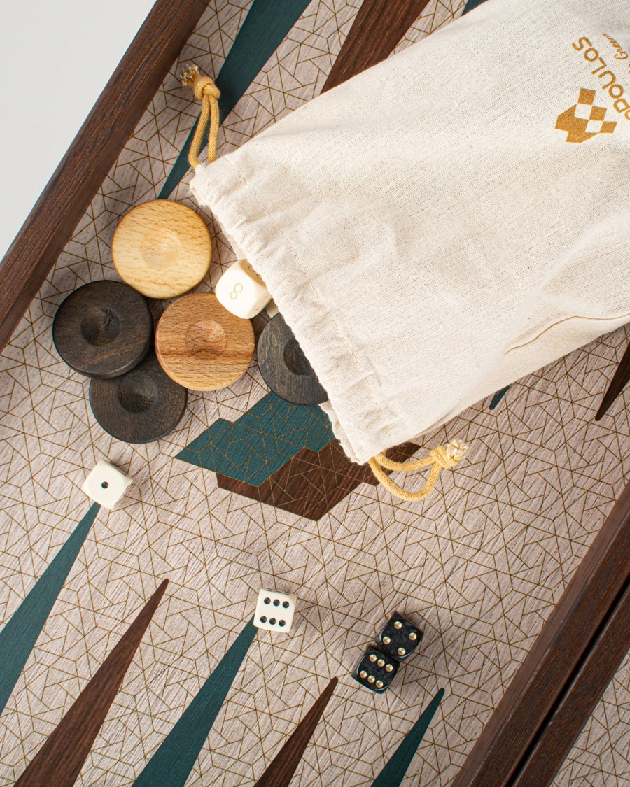 Herre | Til hygge i hjemmet | Manopoulos | Wooden Creative Trend Colours Backgammon 