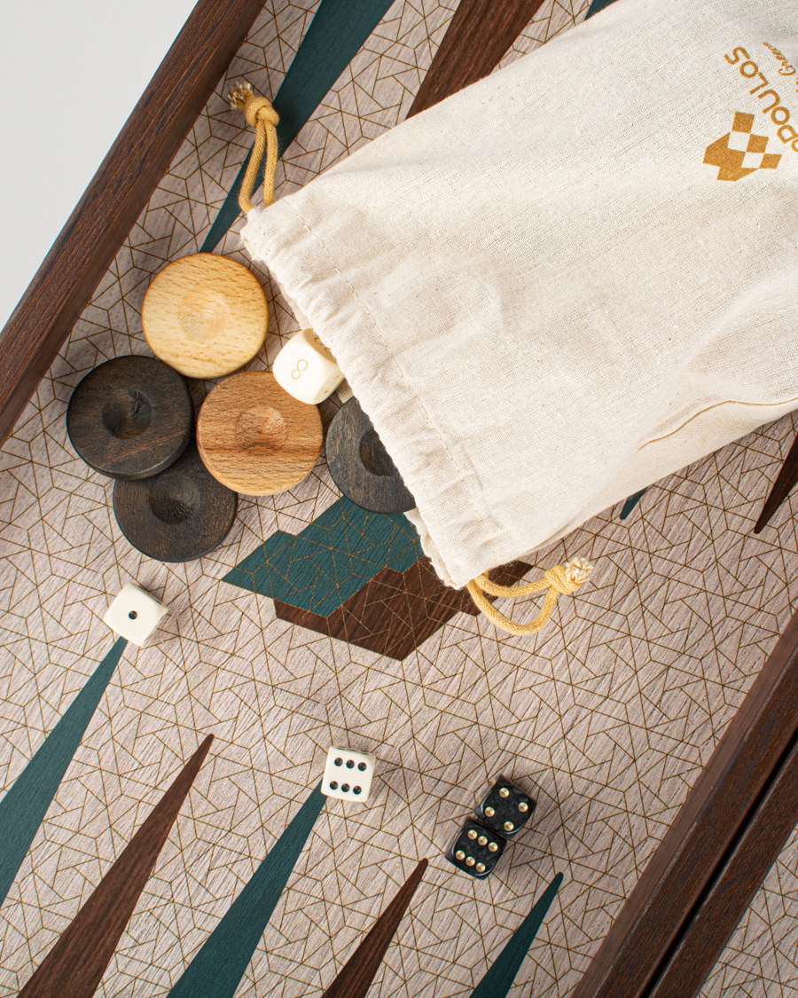 Herre | Spil & fritid | Manopoulos | Wooden Creative Trend Colours Backgammon