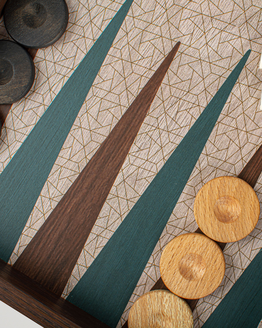 Herre | Spil & fritid | Manopoulos | Wooden Creative Trend Colours Backgammon