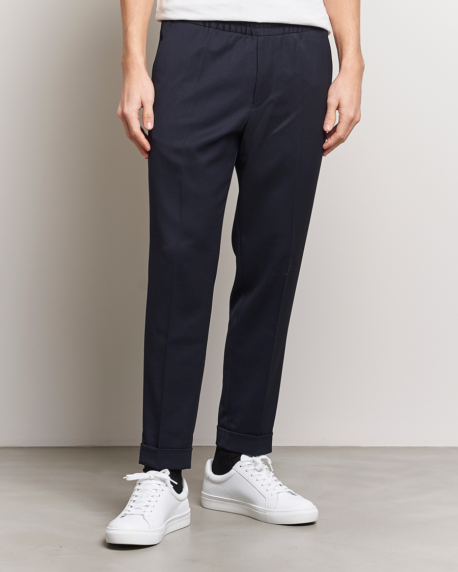 Filippa K Terry Gabardine Turn Up Trousers CareOfCarl.dk