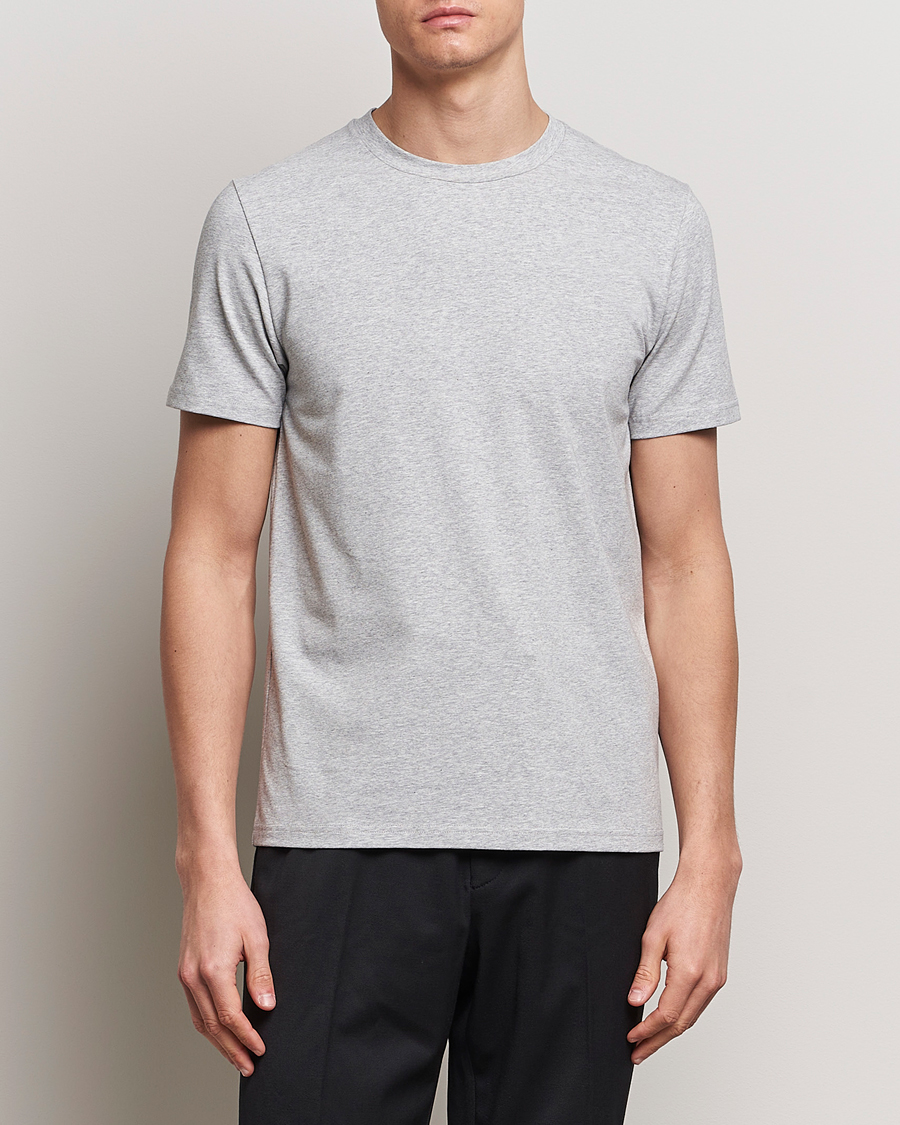 Herre | Filippa K | Filippa K | Soft Lycra Tee Light Grey Melange