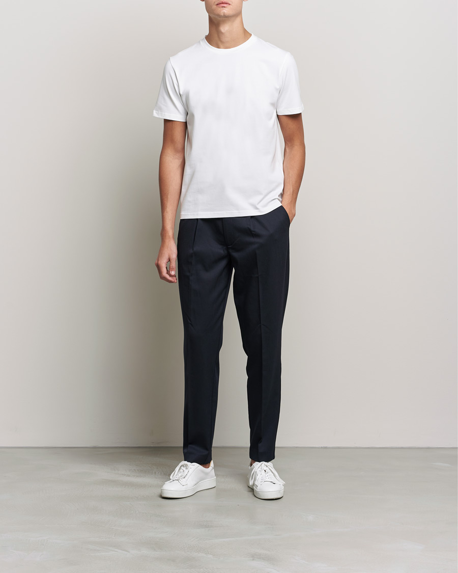 Herre | T-Shirts | Filippa K | Stretch Cotton Tee White