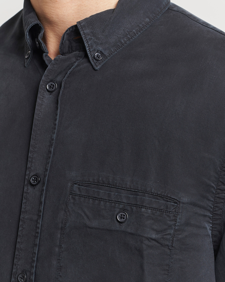 Herre | Skjorter | Filippa K | Zachary Tencel Shirt Almost Black