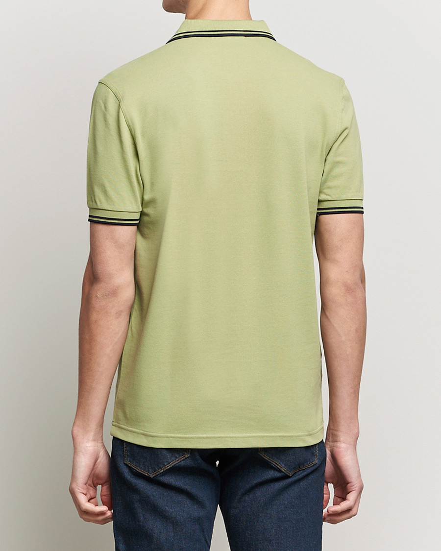 Herre | Polotrøjer | Fred Perry | Twin Tip Polo Sage Green 