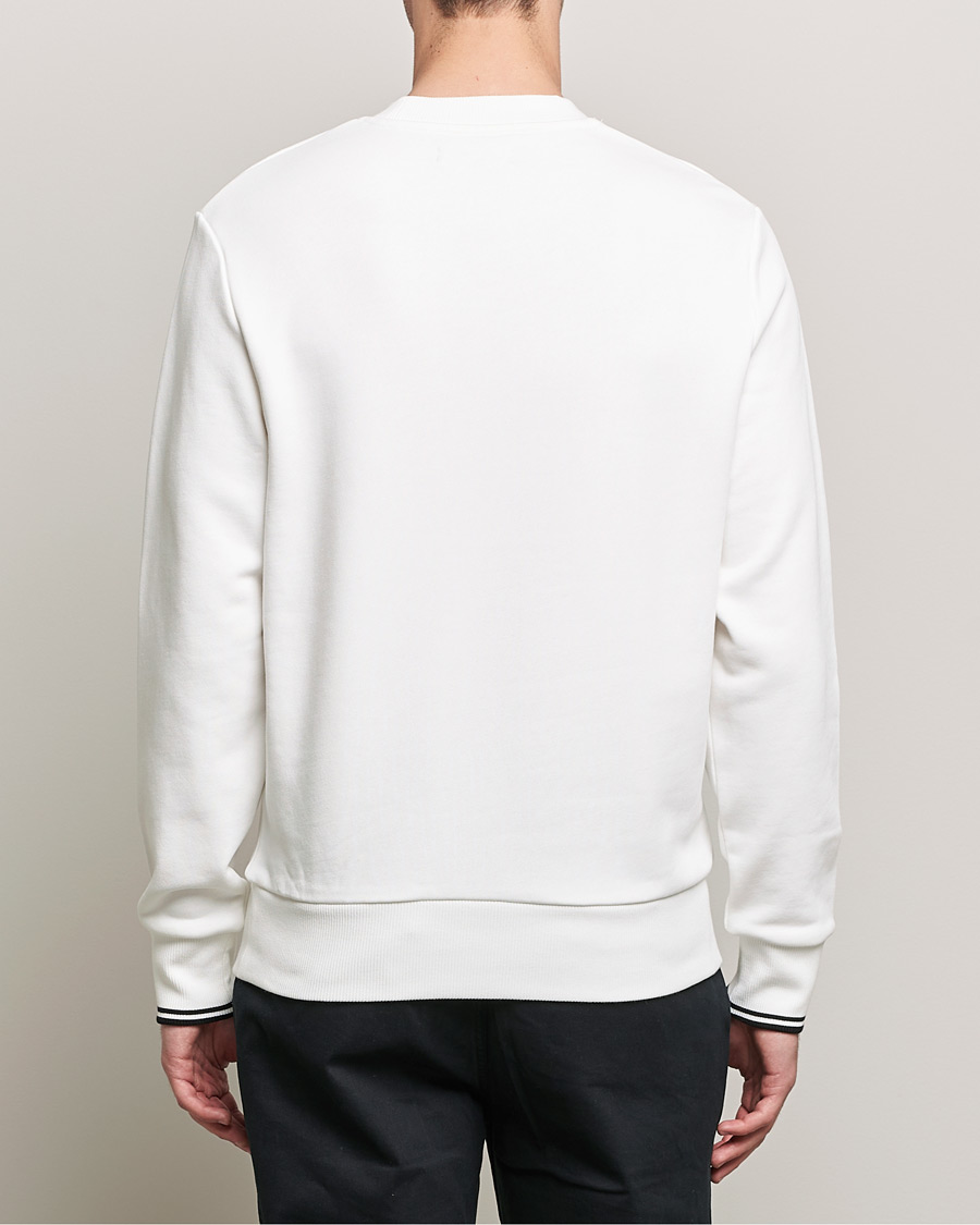 Herre | Trøjer | Fred Perry | Crew Neck Sweatshirt Snow White