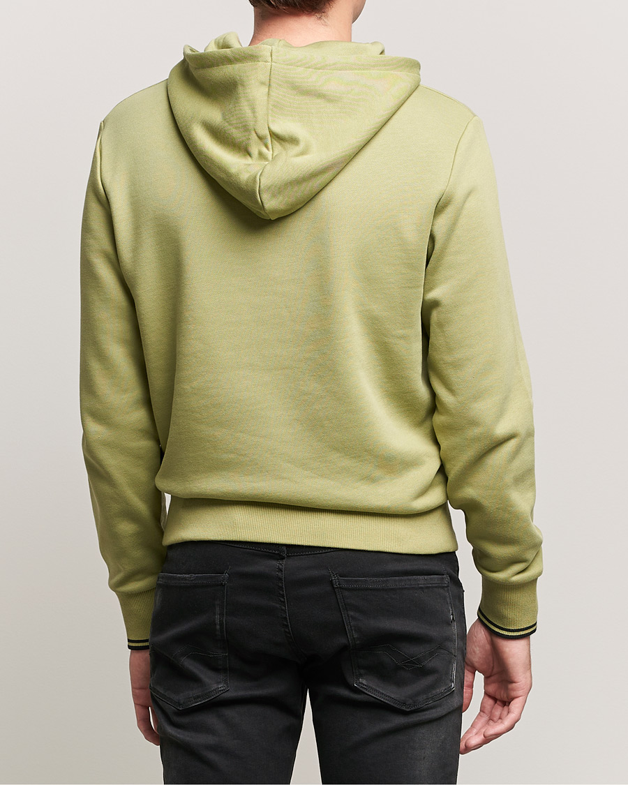 Herre | Trøjer | Fred Perry | Tipped Hooded Sweatshirt Sage Green 