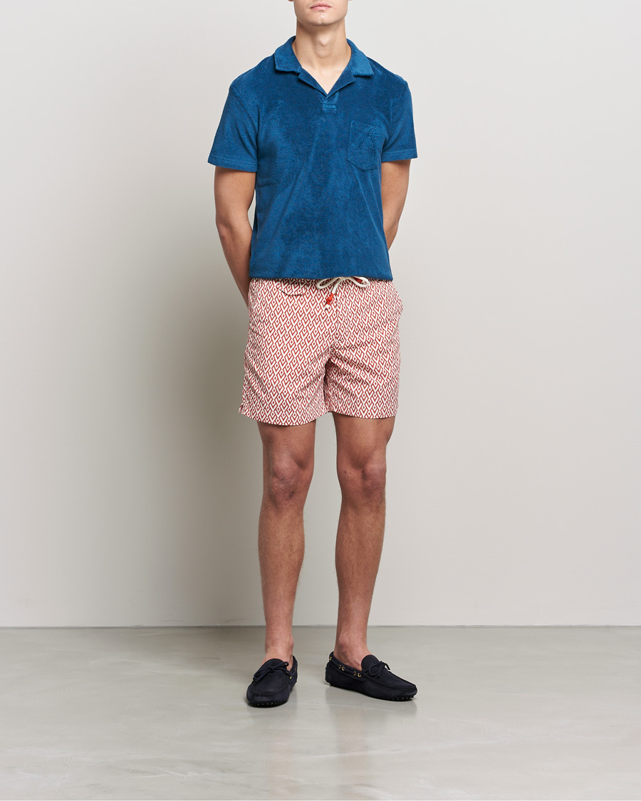 Herre | Polotrøjer | Orlebar Brown | Terry Polo Oceanic Blue
