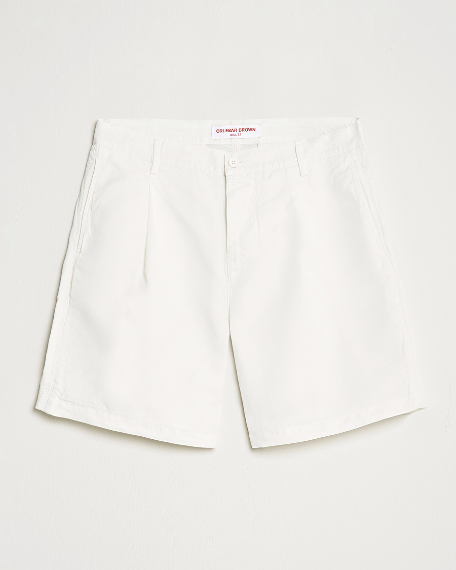 Herre | Shorts | Orlebar Brown | Searose Linen/Cotton Shorts White Sand
