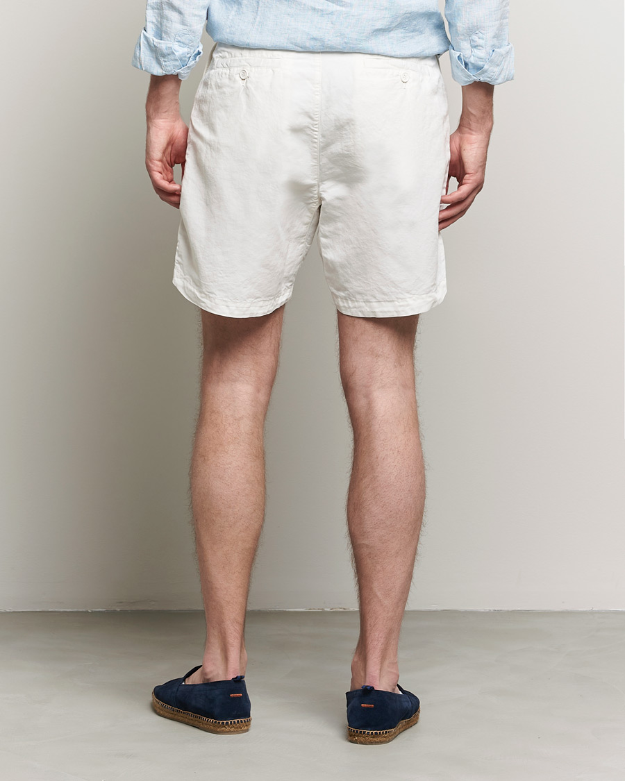Herre | Shorts | Orlebar Brown | Searose Linen/Cotton Shorts White Sand