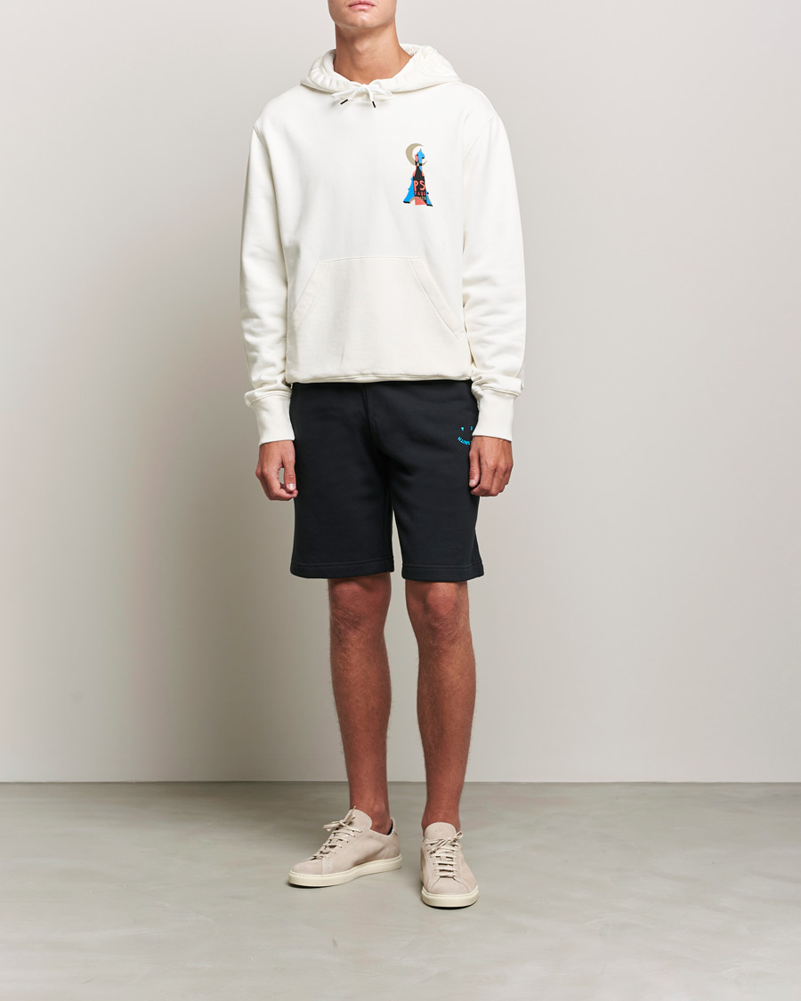 Herre | Trøjer | PS Paul Smith | Souvenir Organic Cotton Hoodie Off White