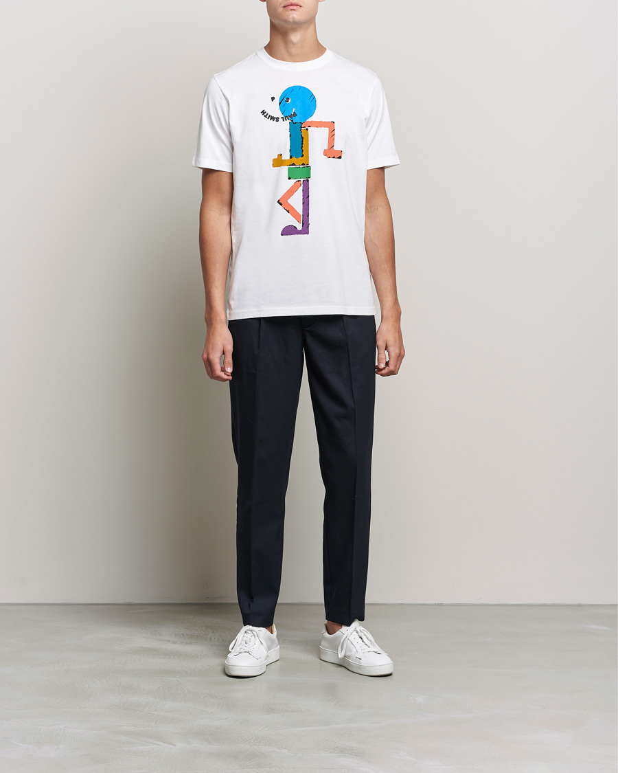 Herre | PS Paul Smith | PS Paul Smith | Character Organic Cotton Tee White