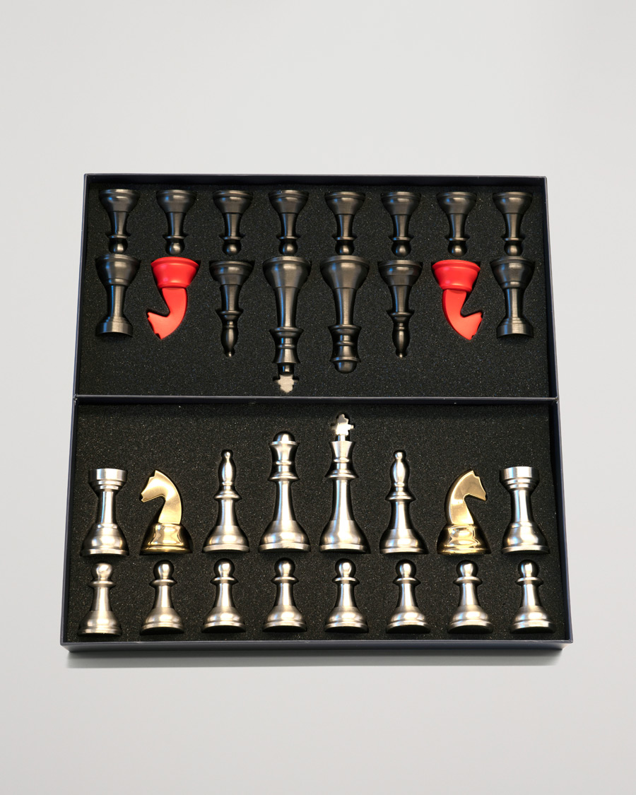 Herre | Til manden som har alt | Authentic Models | Chess Set Metal 