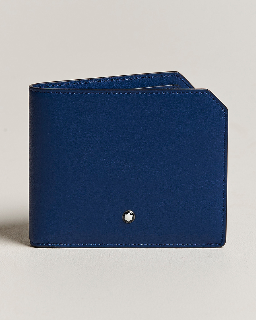 Herre | Montblanc Meisterstück Selection Soft Wallet 6cc Cobalt Blue | Montblanc | Meisterstück Selection Soft Wallet 6cc Cobalt Blue
