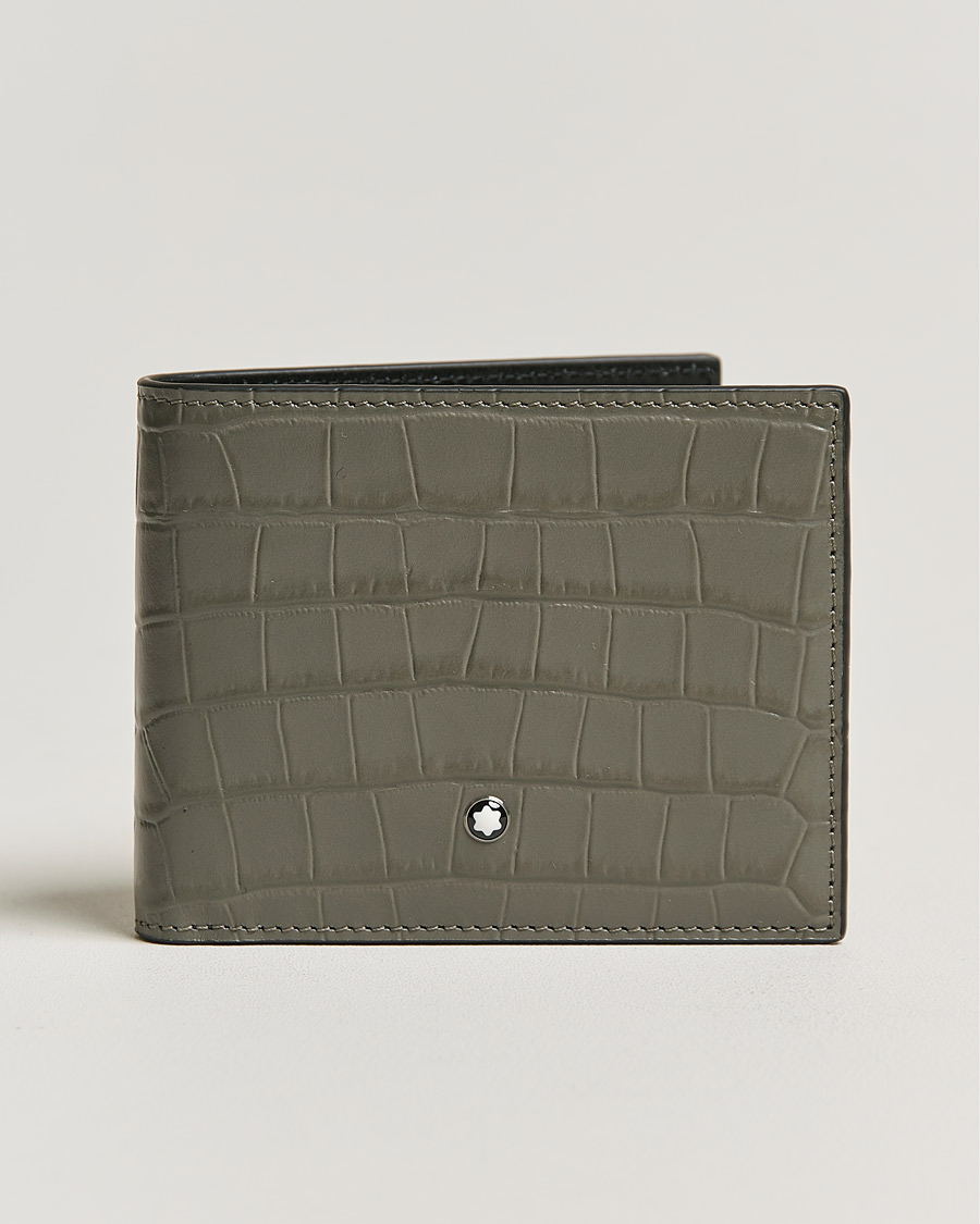 Herre | Montblanc Meisterstück Selection Wallet 6cc Grey | Montblanc | Meisterstück Selection Wallet 6cc Grey