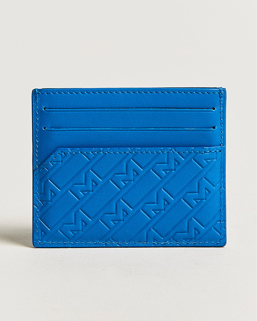 Herre | Punge | Montblanc | M Gram Leather Card Holder 6cc Blue