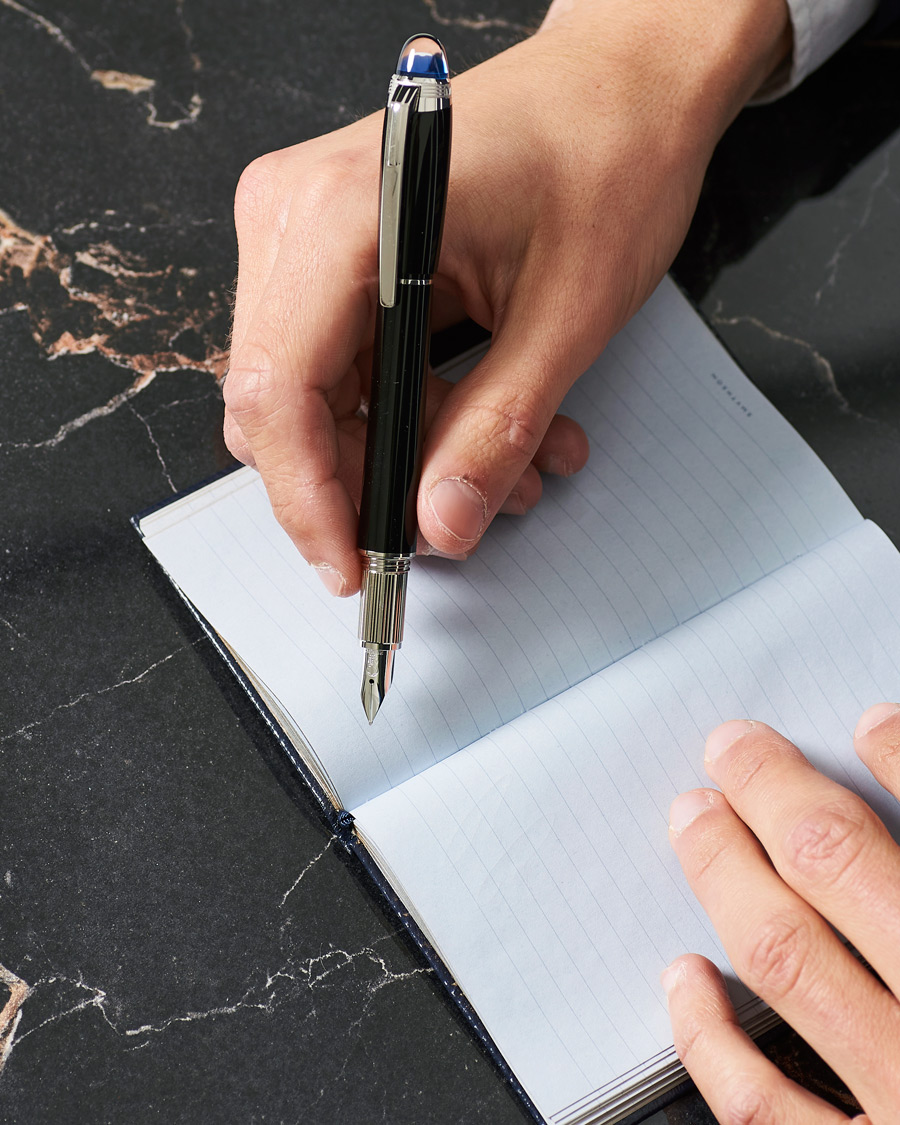 Herre | Penne | Montblanc | Starwalker Resin M Fountain Pen Black