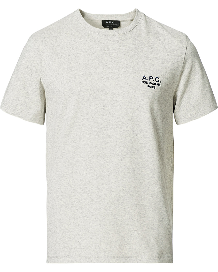 Herre | T-Shirts | A.P.C. | Raymond T-Shirt Heather Grey