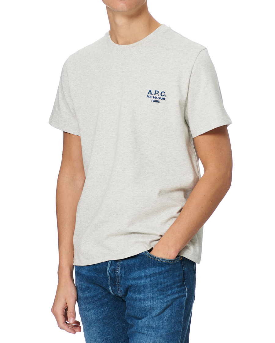 Herre | T-Shirts | A.P.C. | Raymond T-Shirt Heather Grey