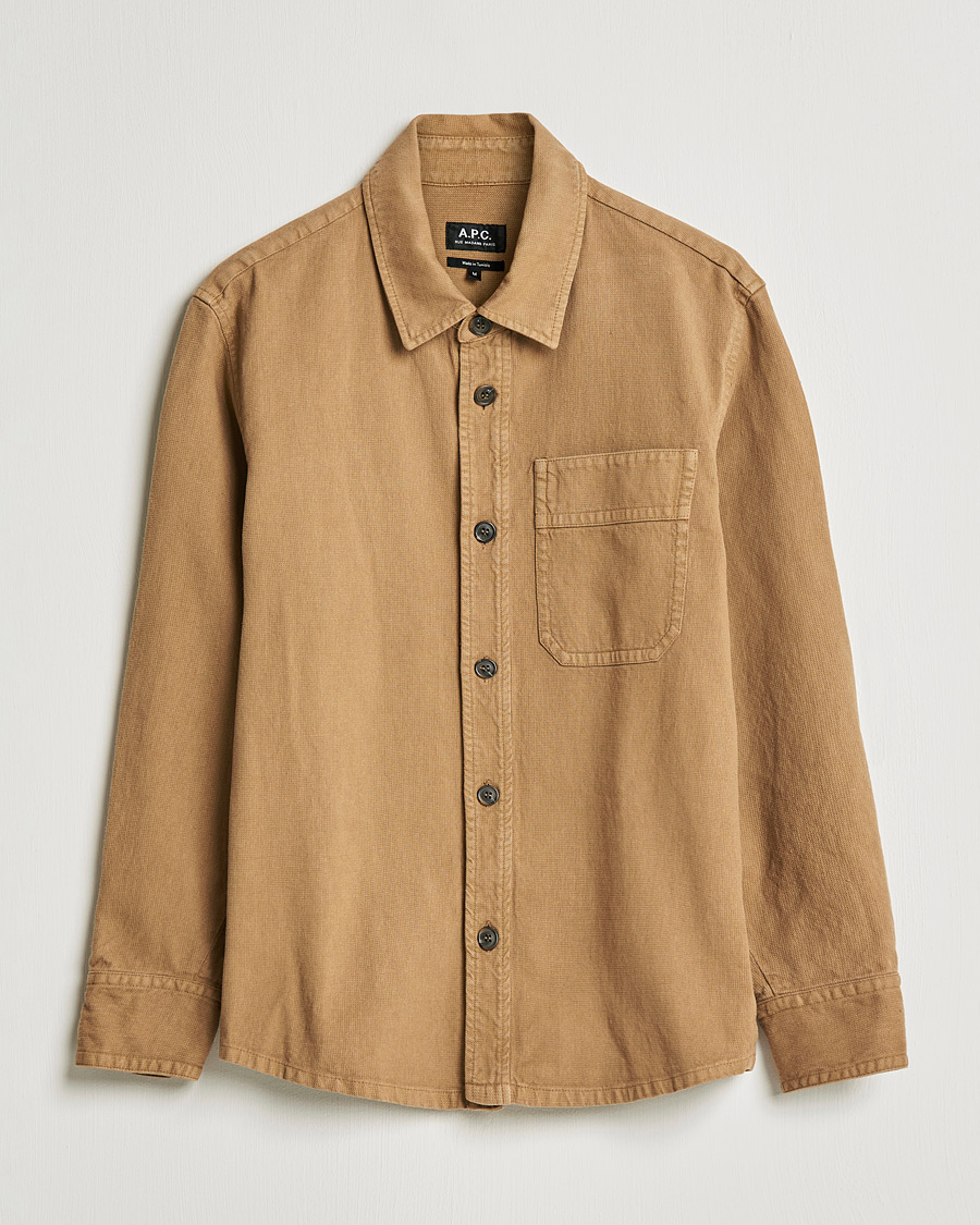 Herre | Skjorter | A.P.C. | Basile Overshirt Brown