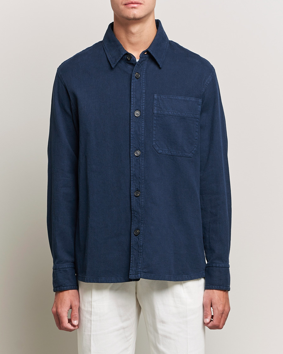 Herre | Skjorter | A.P.C. | Basile Overshirt Navy