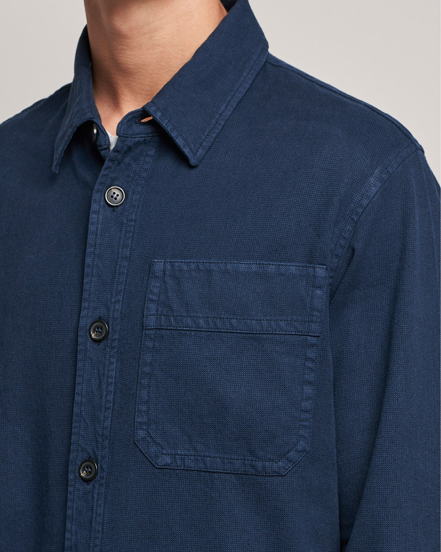 Herre | Skjorter | A.P.C. | Basile Overshirt Navy