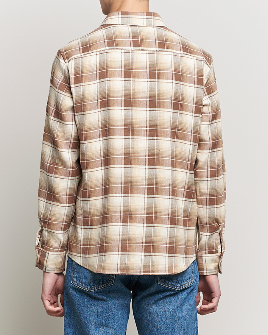 Herre | Skjorter | A.P.C. | Trek Overshirt Beige Check