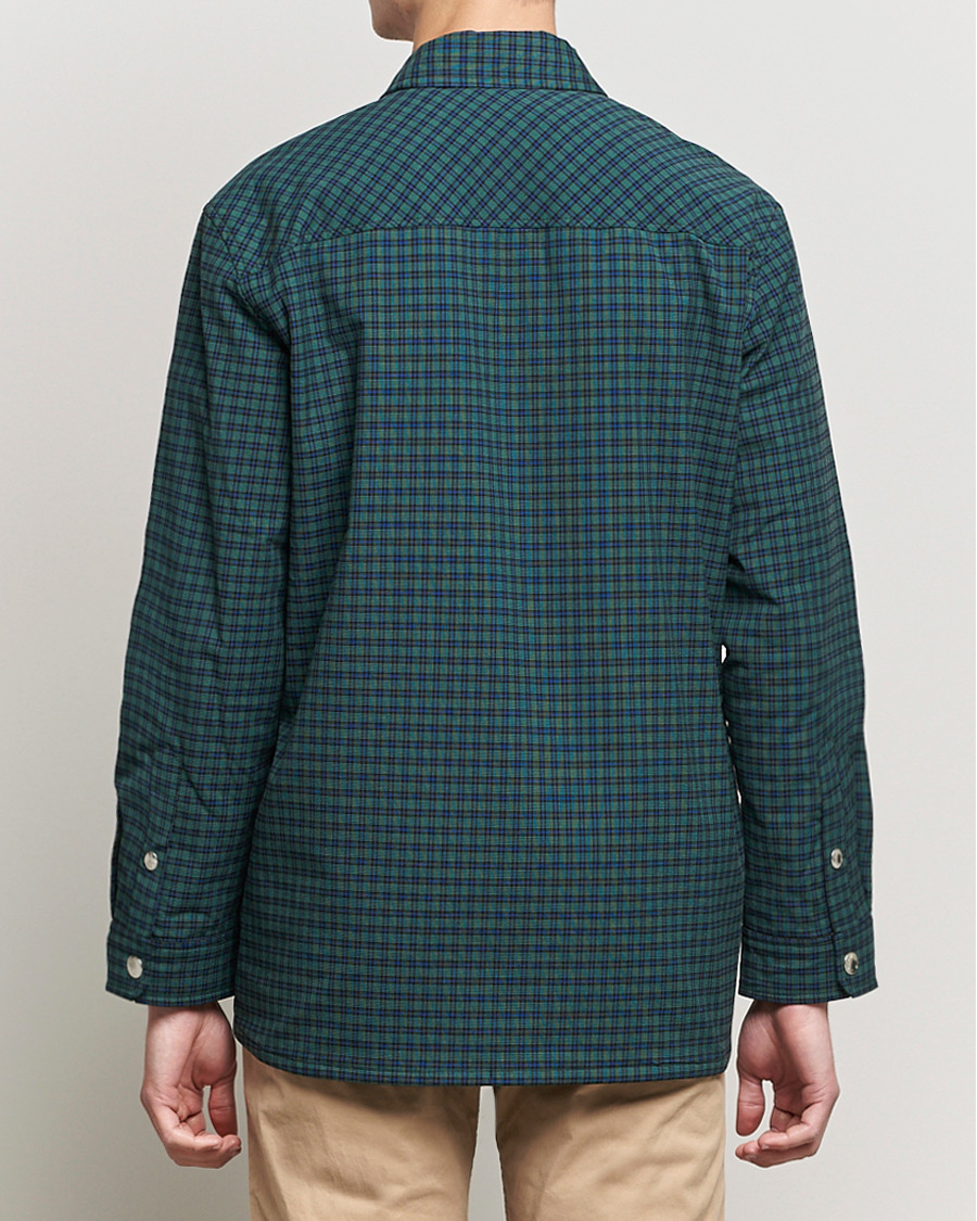 Herre | Skjorter | A.P.C. | Samy Padded Overshirt Black Check