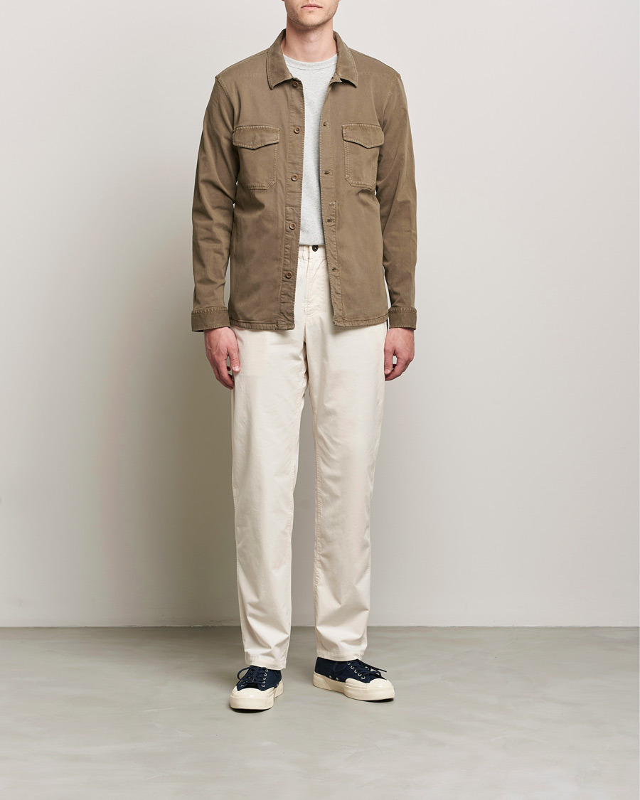 Herre | Bukser | A.P.C. | Chuck Drawstring Chinos Ecru