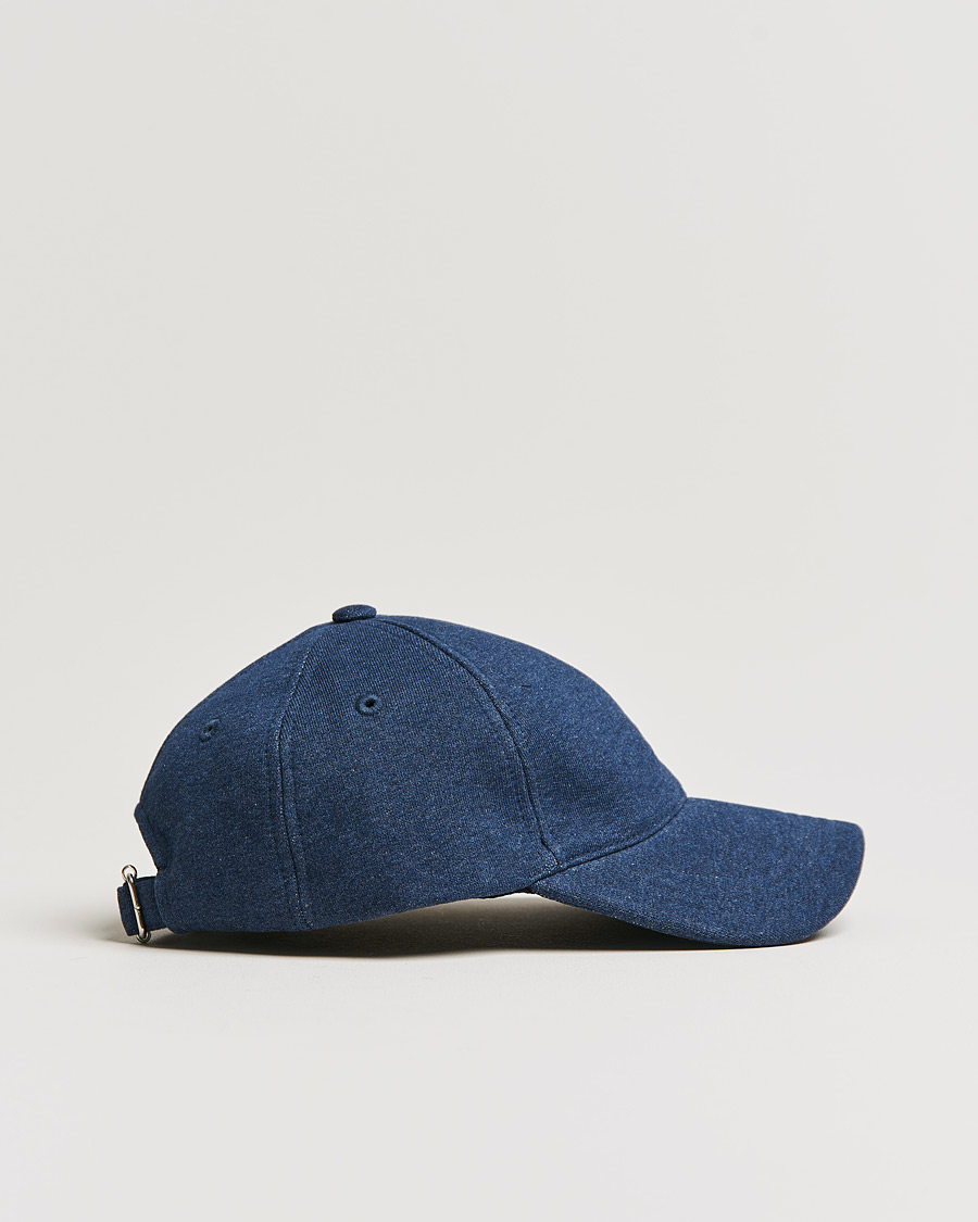 Herre | A.P.C. Charlie Baseball Cap Marine | A.P.C. | Charlie Baseball Cap Marine