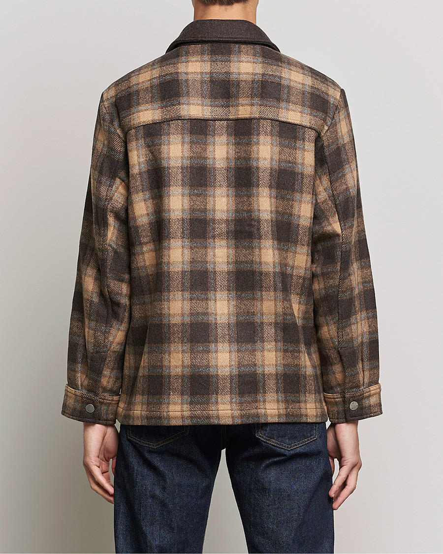 Herre | Jakker | A.P.C. | Emile Shirt Jacket Brown Check