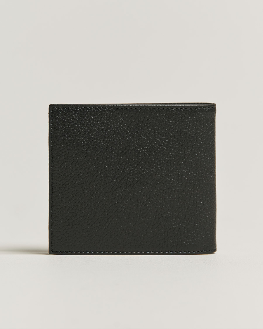 Herre | A.P.C. Grain Leather Wallet Black | A.P.C. | Grain Leather Wallet Black