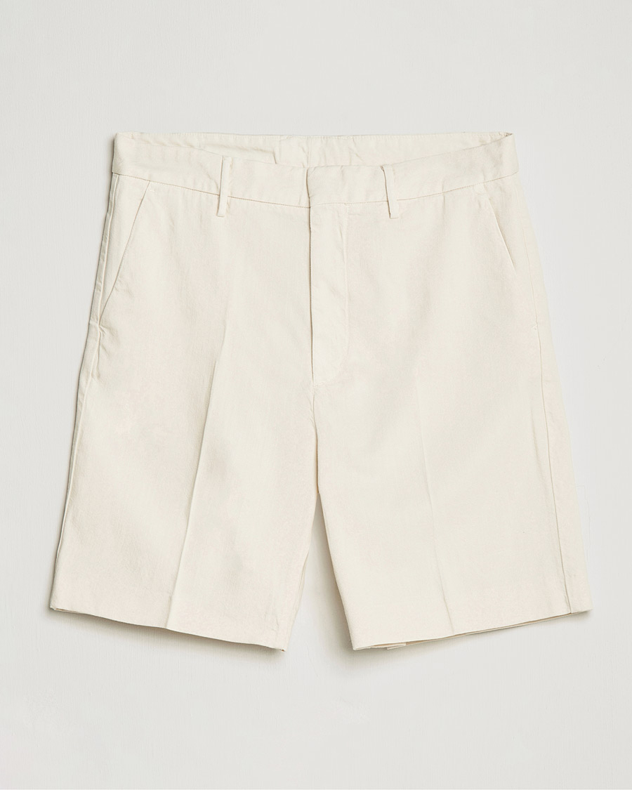 Herre | Shorts | GANT | Tailored Volume Shorts Caulk White