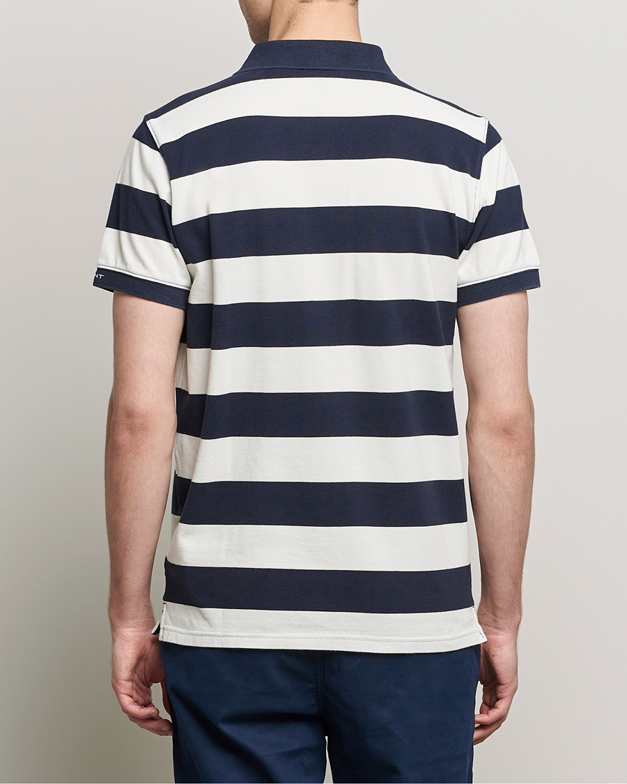 Herre | Polotrøjer | GANT | Barstriped Polo Navy/White