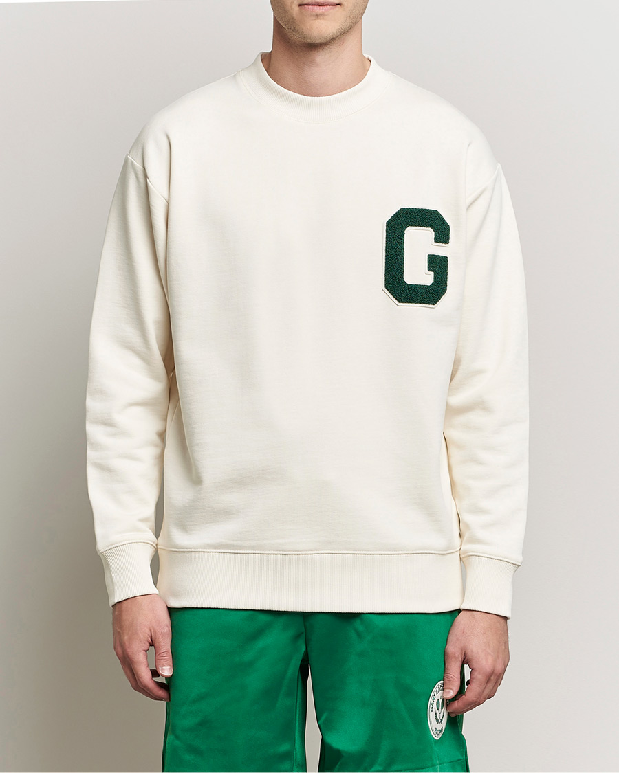 Herre | Trøjer | GANT | College G Crew Neck Sweatshirt Creme