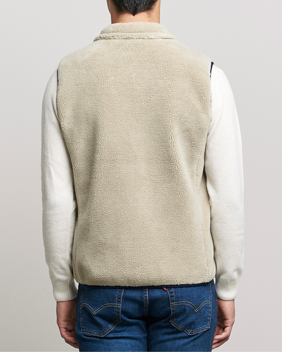 Herre | Jakker | Aeronautica Militare | Gilet Fleece Vest Abbey Stone