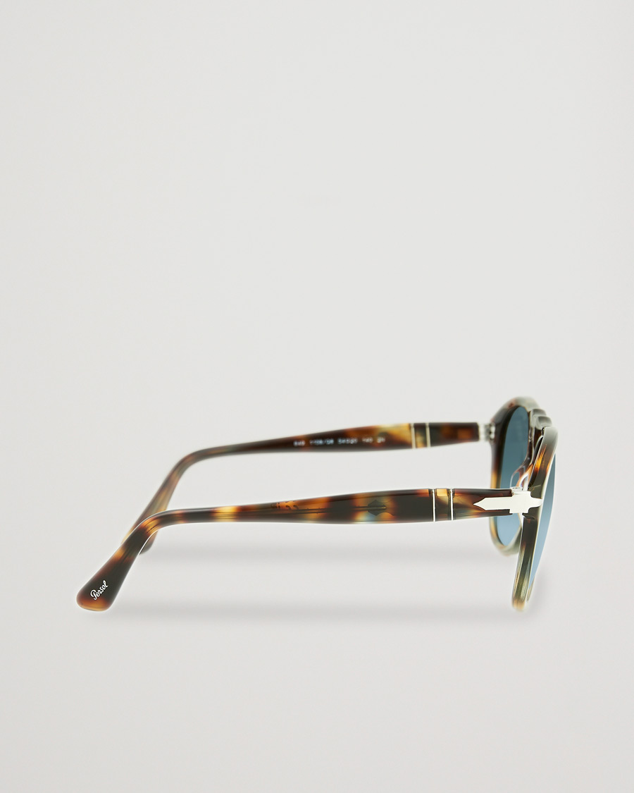 Herre | Persol 0PO0649 Sunglasses Havana/Blue | Persol | 0PO0649 Sunglasses Havana/Blue
