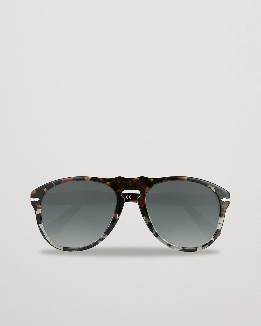 Herre | Solbriller | Persol | 0PO0649 Sunglasses Brown/Grey Tortoise
