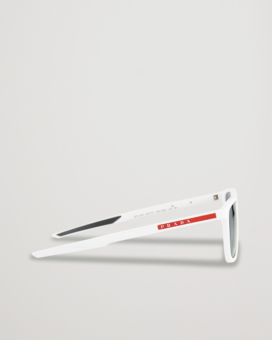 Herre | Prada Linea Rossa 0PS 10WS Polarized Sunglasses White | Prada Linea Rossa | 0PS 10WS Polarized Sunglasses White