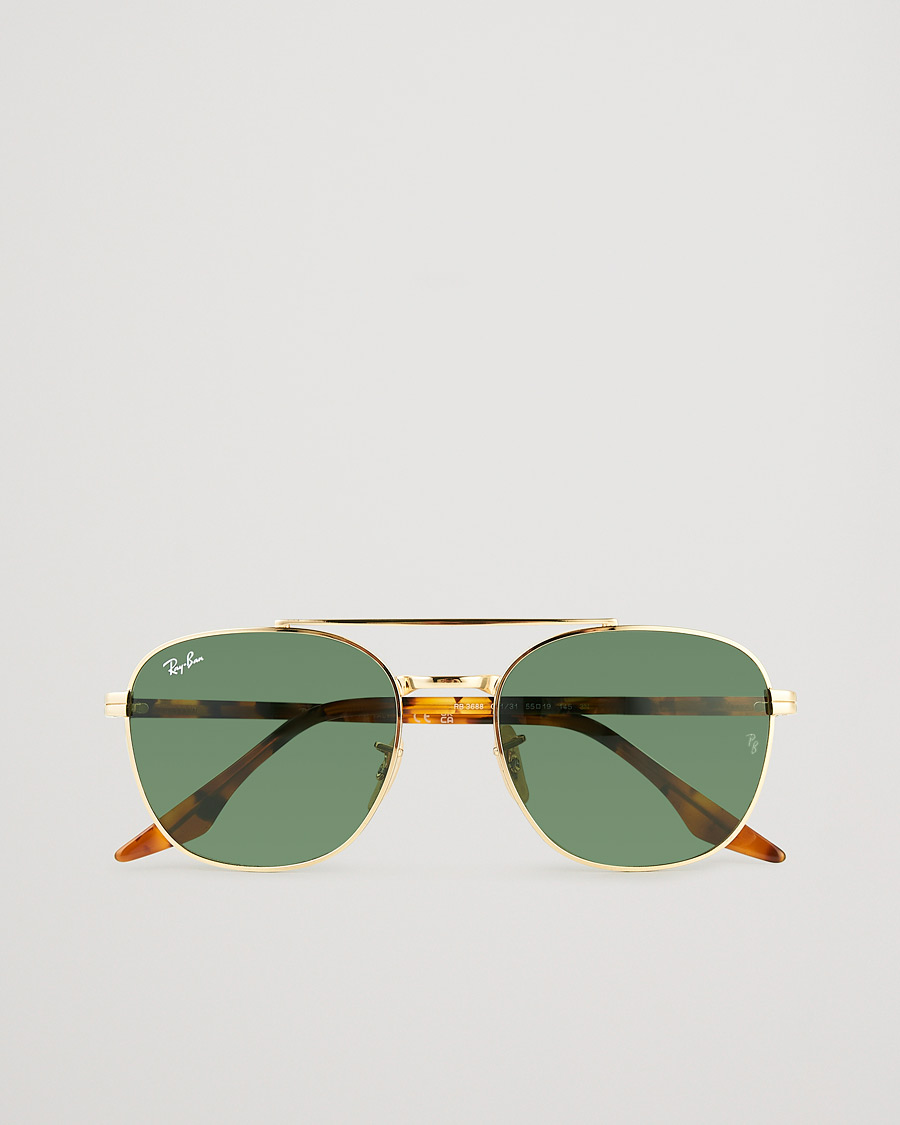 Herre | Ray-Ban 0RB3688 Sunglasses Havana/Gold | Ray-Ban | 0RB3688 Sunglasses Havana/Gold