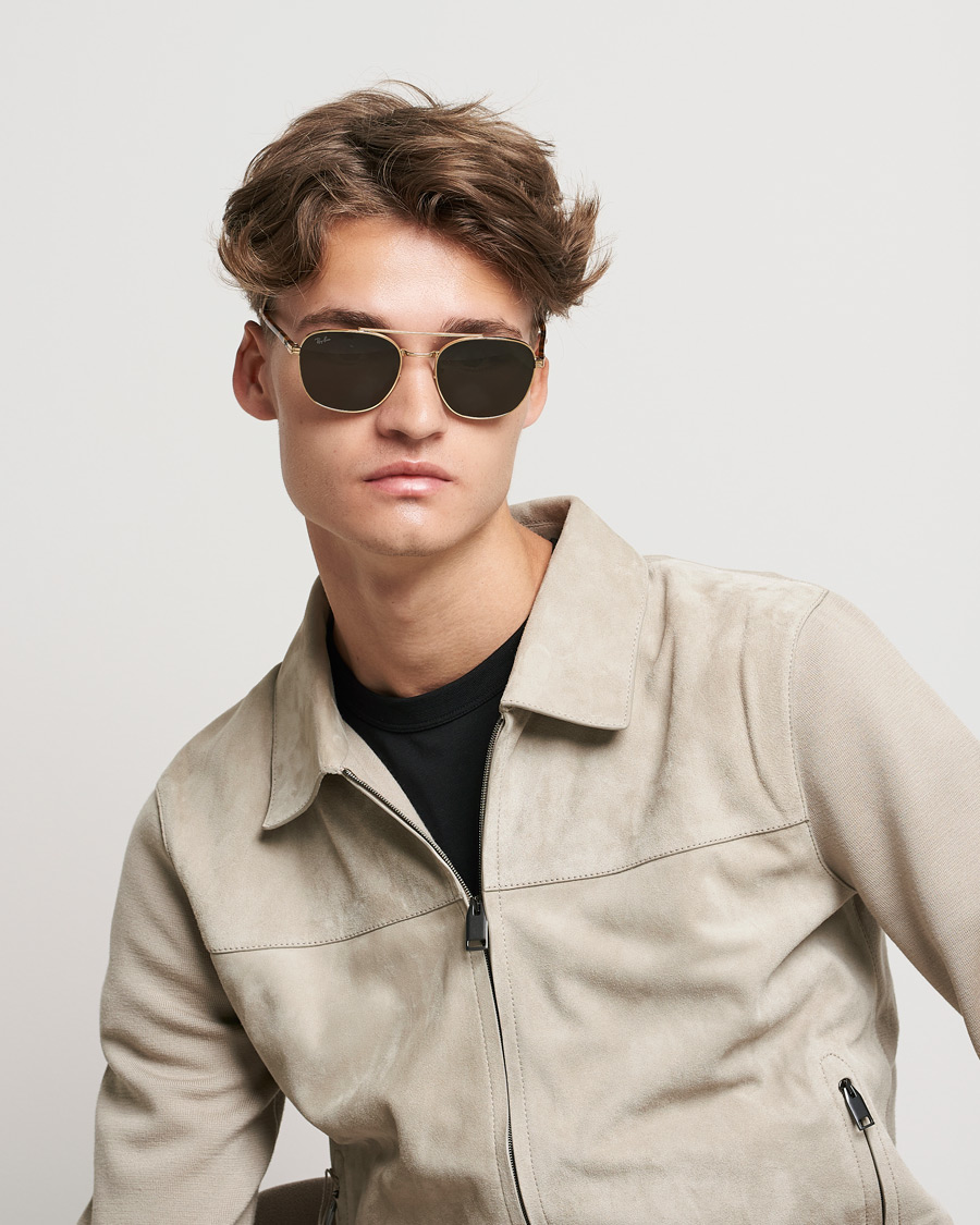 Herre | Ray-Ban 0RB3688 Sunglasses Havana/Gold | Ray-Ban | 0RB3688 Sunglasses Havana/Gold