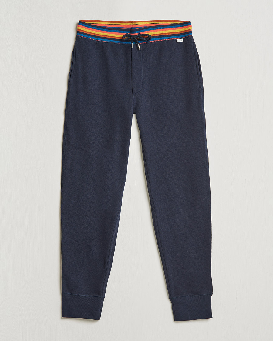 Herre | Paul Smith Bright Stripe Sweat Pant Navy | Paul Smith | Bright Stripe Sweat Pant Navy