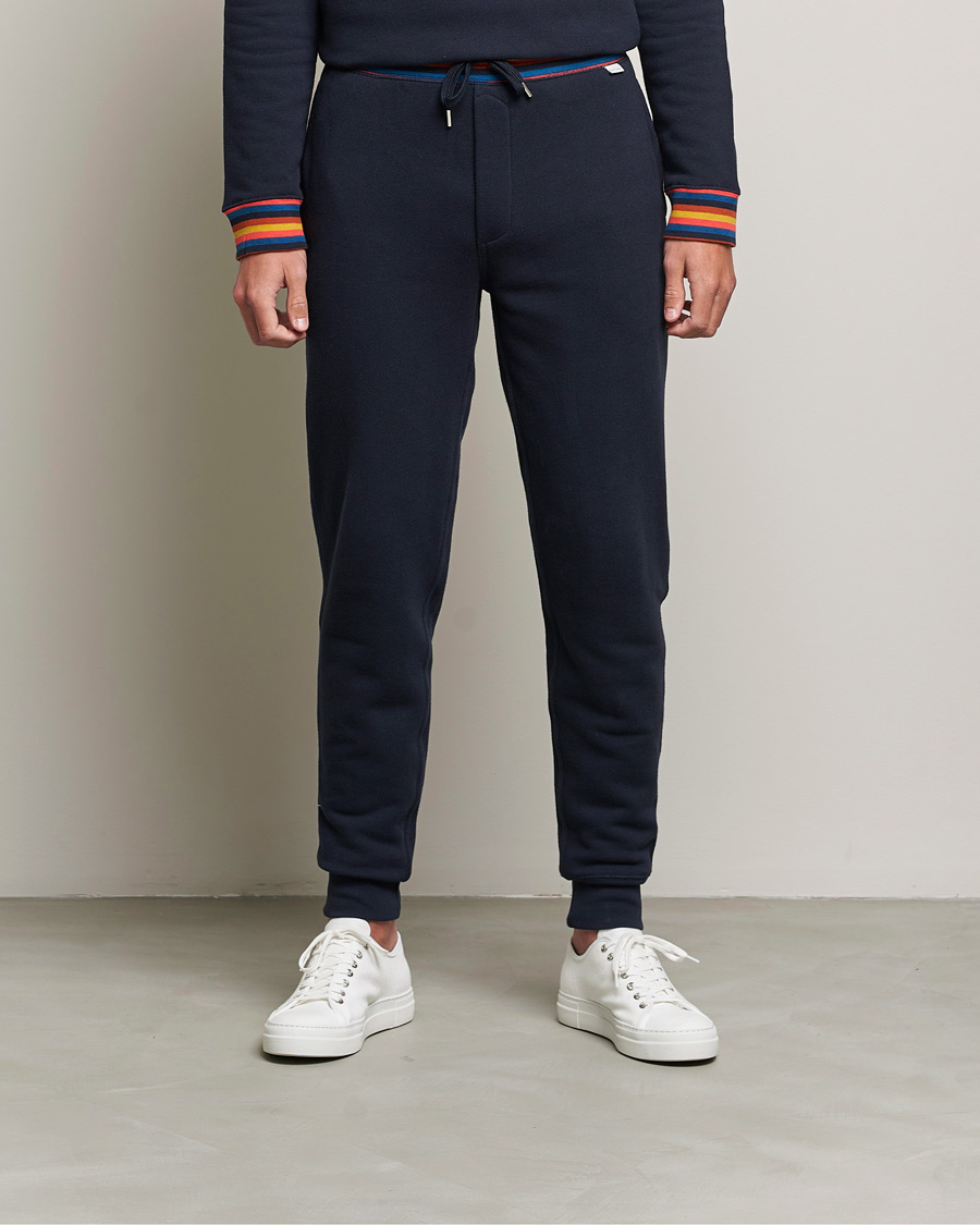 Herre | Paul Smith Bright Stripe Sweat Pant Navy | Paul Smith | Bright Stripe Sweat Pant Navy