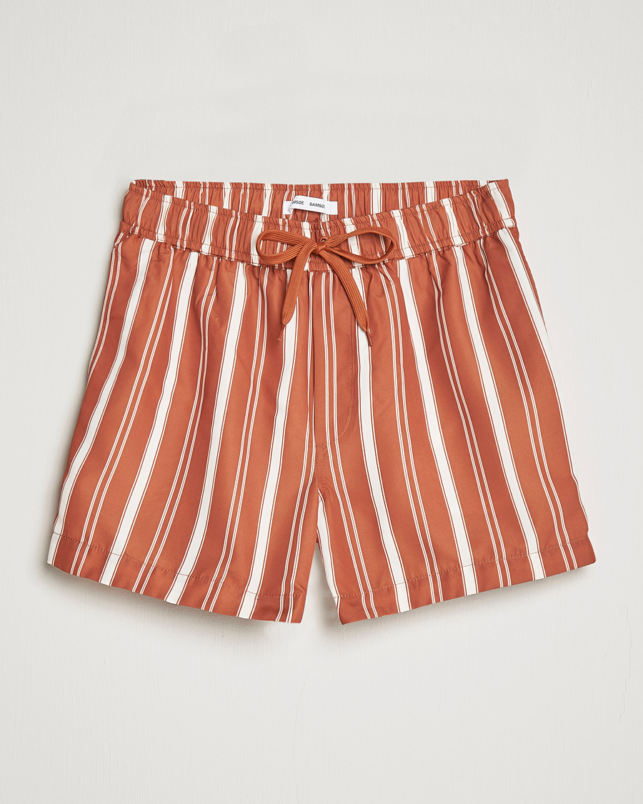 Herre | Badebukser | Samsøe Samsøe | Samsøe & Samsøe Mason Swimshorts Bombay Brown