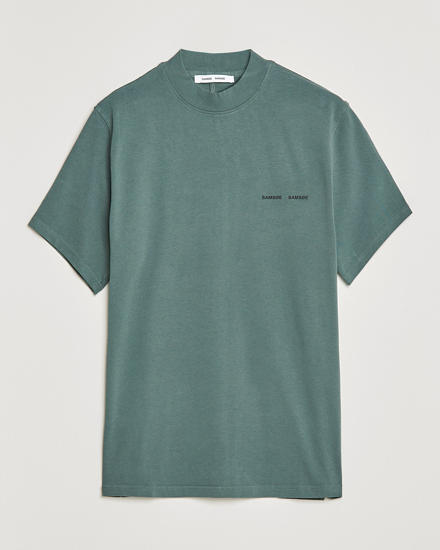 Herre | T-Shirts | Samsøe Samsøe | Samsøe & Samsøe Norsbro T-shirt Balsam Green
