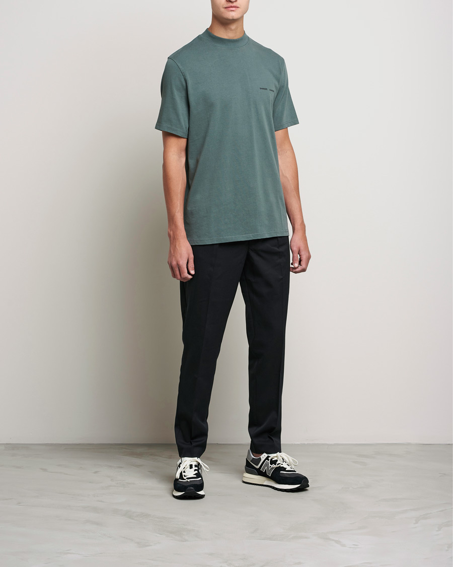Herre | T-Shirts | Samsøe Samsøe | Samsøe & Samsøe Norsbro T-shirt Balsam Green