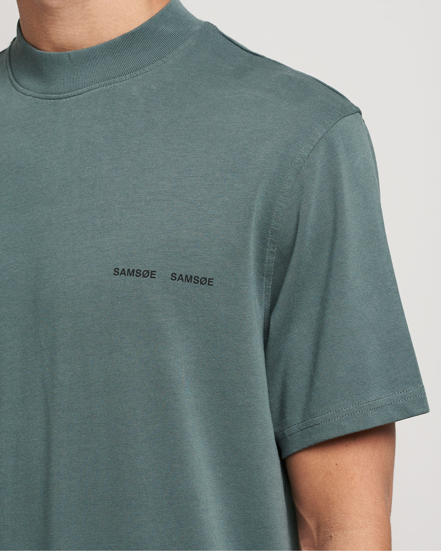 Herre | T-Shirts | Samsøe Samsøe | Samsøe & Samsøe Norsbro T-shirt Balsam Green