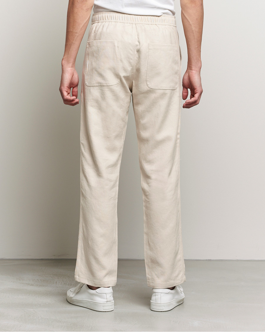 Herre | Bukser | Samsøe Samsøe | Samsøe & Samsøe Jabaria Organic Cotton Trousers Oatmeal
