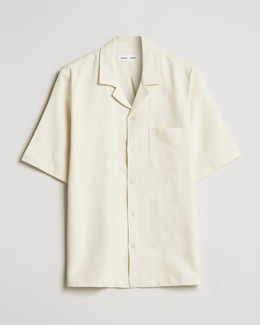 Herre | Skjorter | Samsøe Samsøe | Samsøe & Samsøe Oscar Af Shirt Cream